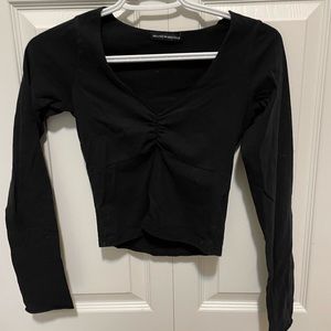Brandy Melville long sleeve with rouche